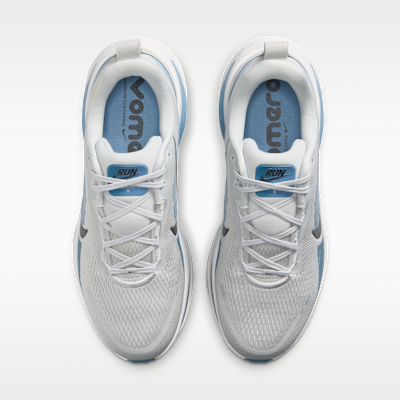 Shop Nike Zoom Vomero 18 Kelabu Kabus/Putih/Work Biru/Obsidian Gelap HM6803-015