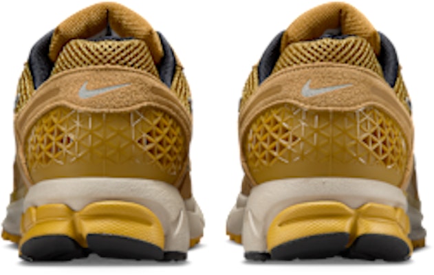 Nike Zoom Vomero 5 Ochre/Flat Gold/Light Oak Brown/Metallic Silver HF1553-301 Details for Nike Zoom Vomero 5 Ochre/Flat Gold/Light Oak Brown/Metallic Silver HF1553-301