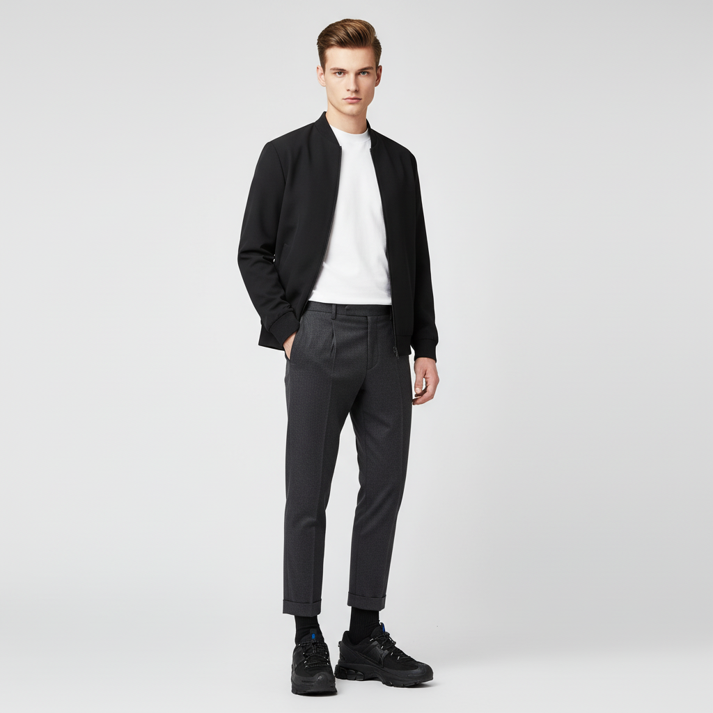 Lookbook Nike Zoom Vomero Roam 'Hitam' FV2295-002