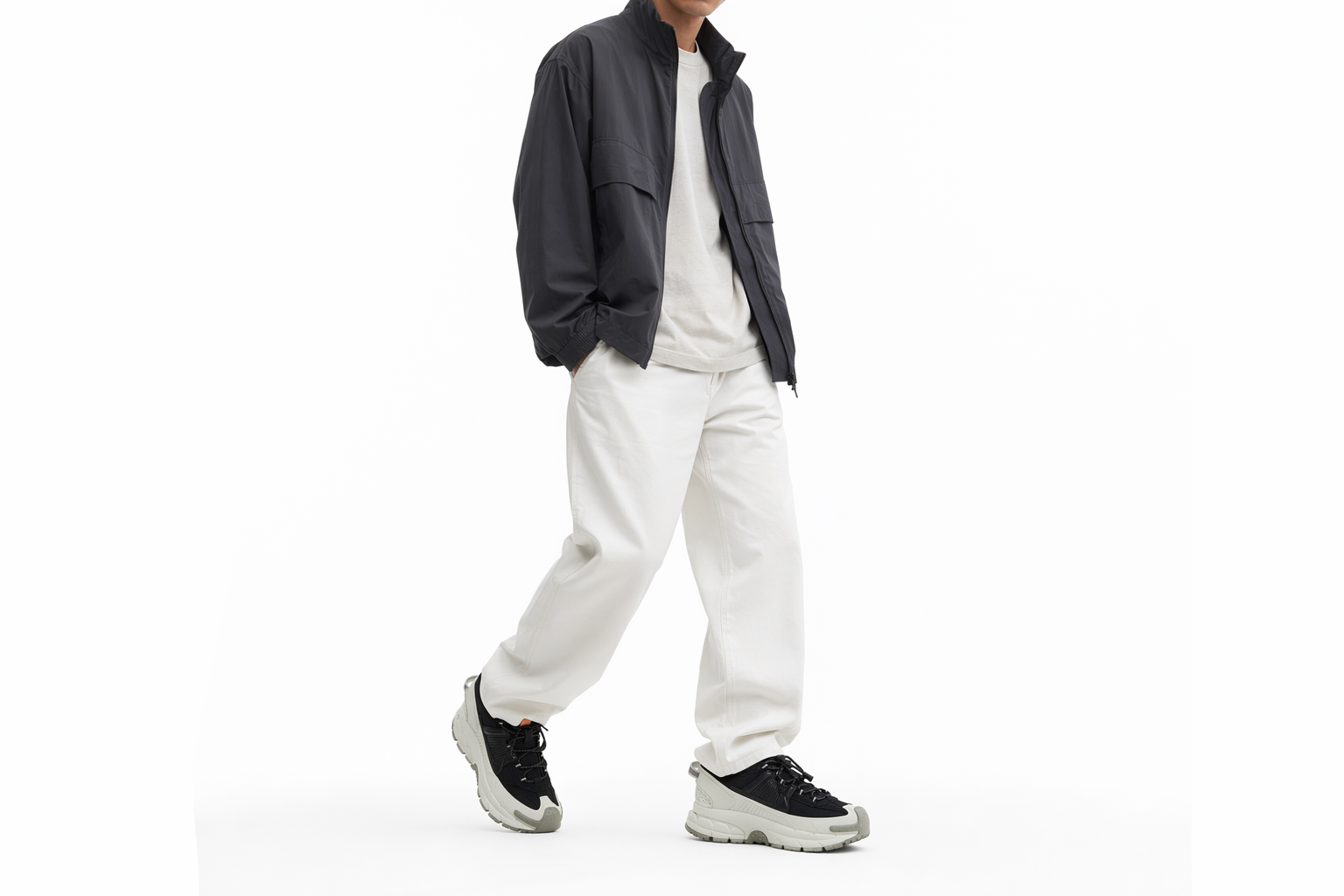 Order 나이키 줌 보메로 로움 '블랙 라이트 실버' FV2295-001 FV2295-001
