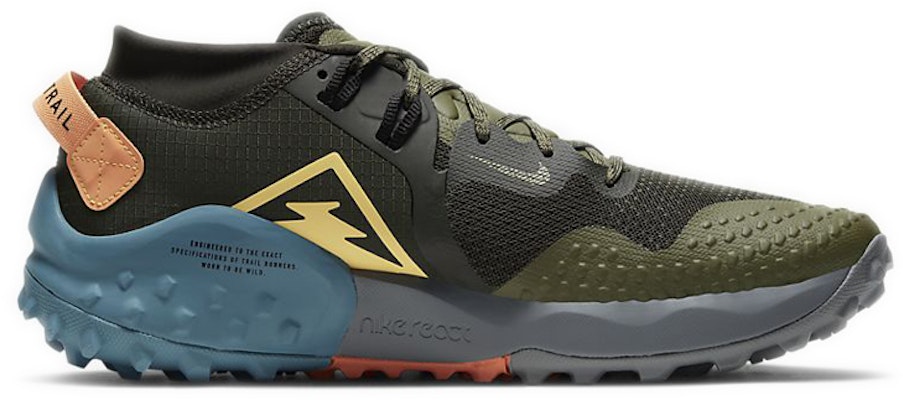 Nike Zoom Wildhorse 6 'Olive' Sepatu Lari Hijau BV7106-300 Order Nike Zoom Wildhorse 6 'Olive' Sepatu Lari Hijau BV7106-300