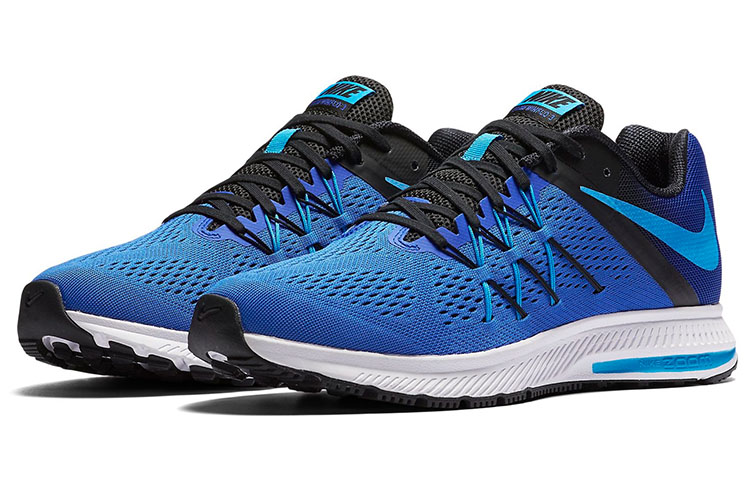 Lookbook 耐克Zoom Winflo 3 低帮 蓝色/白色 831561-401