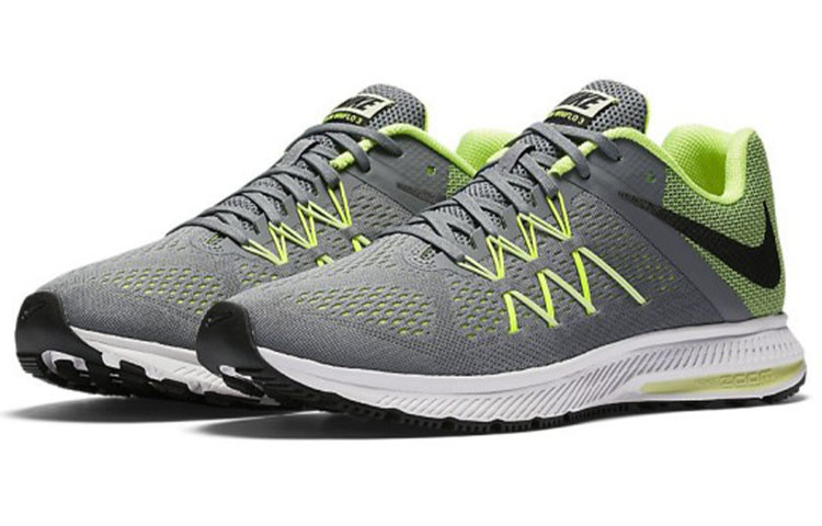 Order 나이키 줌 윈플로 3 '회색 네온 그린' (Nike 줌 윈플로 3 '회네그') 831561-014