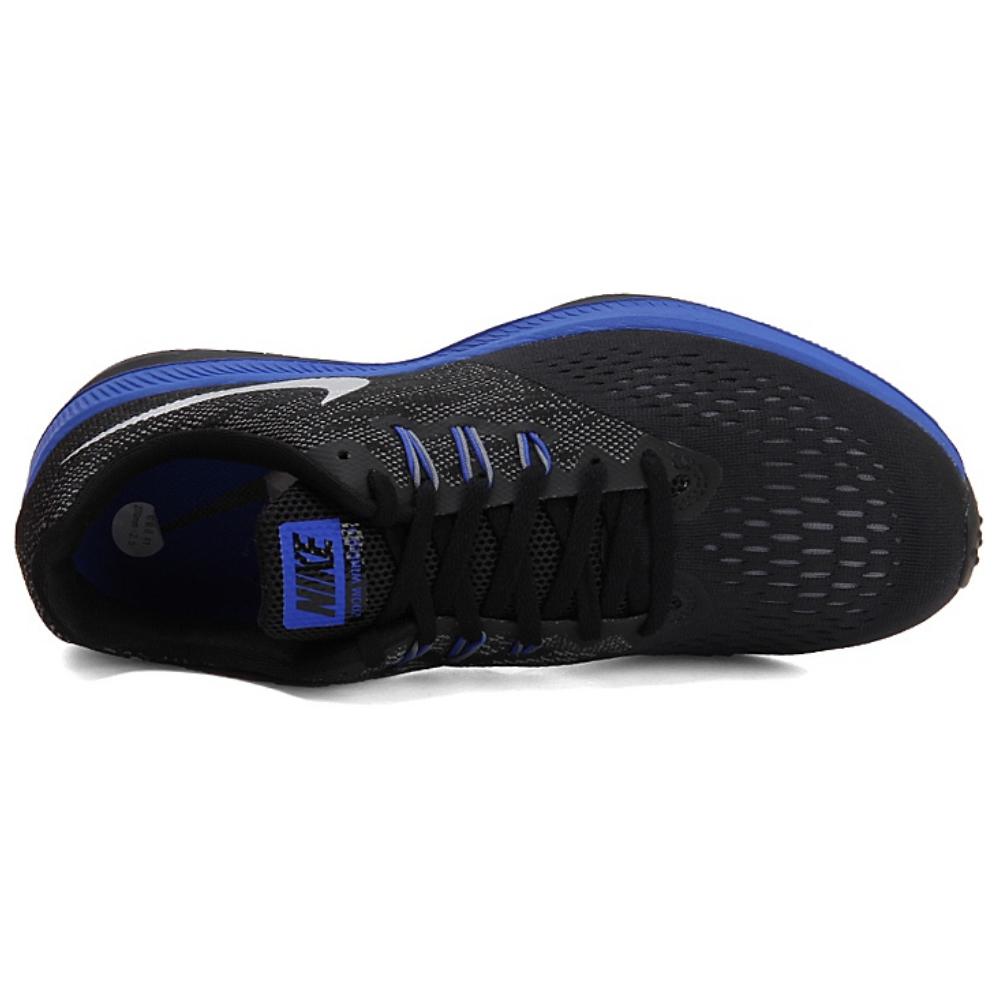 Lookbook 耐克 Zoom Winflo 4 黑色/金属银 898466-009