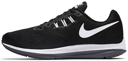 Nike Zoom Winflo 4 Black/White-Dark Grey 898466-001 Nike Zoom Winflo 4 Black/White-Dark Grey 898466-001
