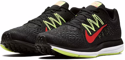 耐克 Zoom Winflo 5 黑色亮深红 AA7406-004 Lookbook 耐克 Zoom Winflo 5 黑色亮深红 AA7406-004