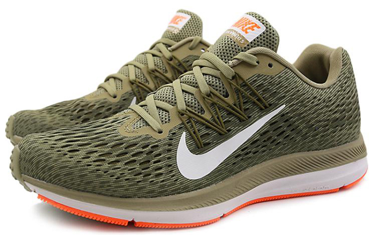 Lookbook Nike Zoom Winflo 5 Groen/Wit AA7406-200