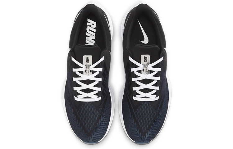 Shop Nike Zoom Winflo 6 'Hitam Perak Metalik' CU2990-001