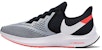 Nike Air Zoom Winflo 6 Kelabu/Hitam/Putih CW3171-461