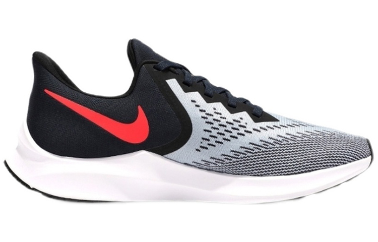 Order Nike Zoom Winflo 6 耐磨 低筒 跑步鞋 男款 灰黑白