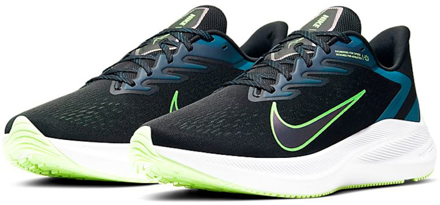 Nike Zoom Winflo 7 'Hitam Valerian Biru' CJ0291-004 Lookbook Nike Zoom Winflo 7 'Hitam Valerian Biru' CJ0291-004