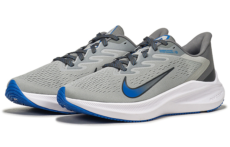 Lookbook Nike Air Zoom Winflo 7 /Biru 'Kelabu' CJ0291-014