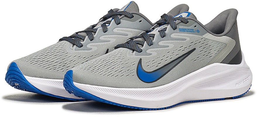 Nike Air Zoom Winflo 7 /Biru 'Kelabu' CJ0291-014 Lookbook Nike Air Zoom Winflo 7 /Biru 'Kelabu' CJ0291-014