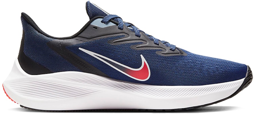 Nike Zoom Winflo 7 'Midnight Navy Crimson' - Biru Navy Merah CJ0291-400 Order Nike Zoom Winflo 7 'Midnight Navy Crimson' - Biru Navy Merah CJ0291-400
