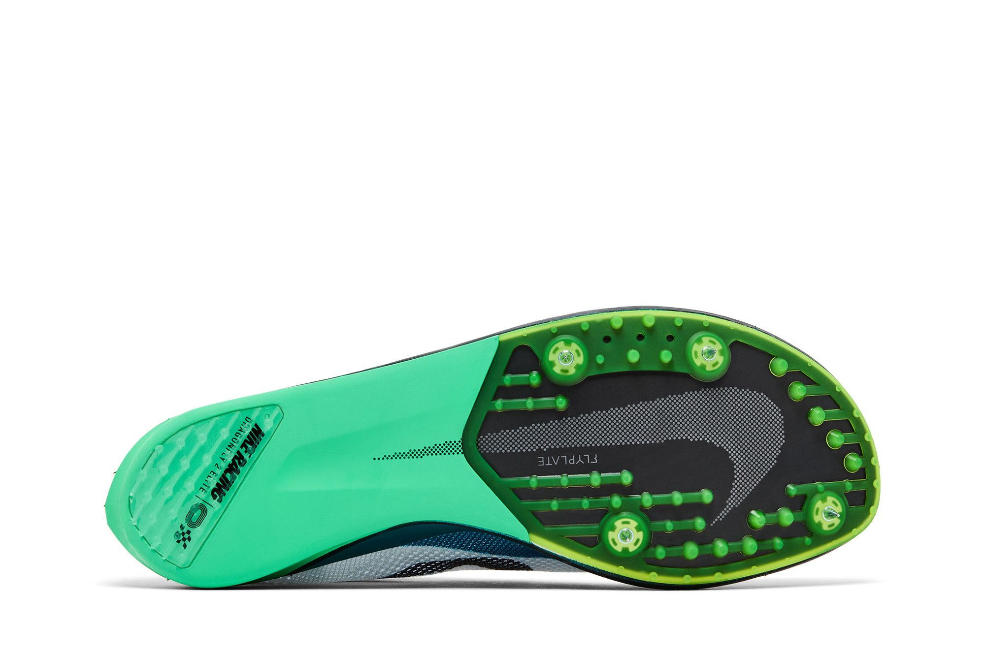 Shop Nike ZoomX Dragonfly 2 Elite '白色亮松綠' FZ9315-102