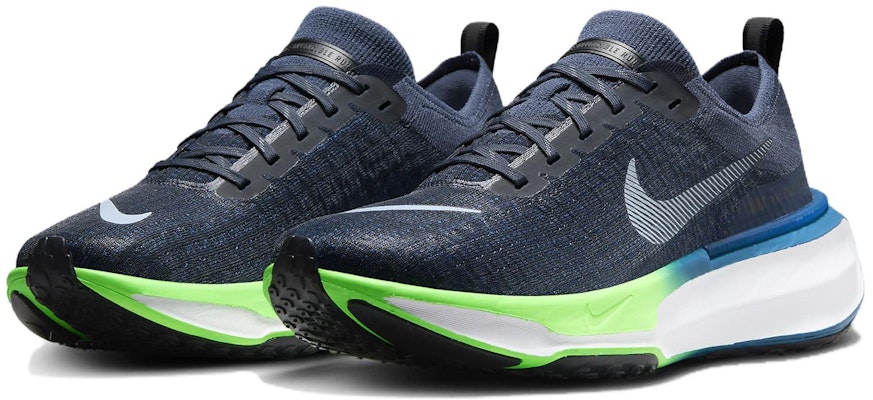 Nike Invincible Run 3 耐磨透氣 低筒 跑步鞋 男款 藍綠 Lookbook Nike Invincible Run 3 耐磨透氣 低筒 跑步鞋 男款 藍綠
