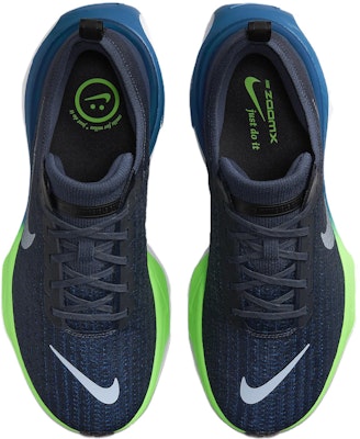 Nike Invincible Run 3 耐磨透氣 低筒 跑步鞋 男款 藍綠 Shop Nike Invincible Run 3 耐磨透氣 低筒 跑步鞋 男款 藍綠