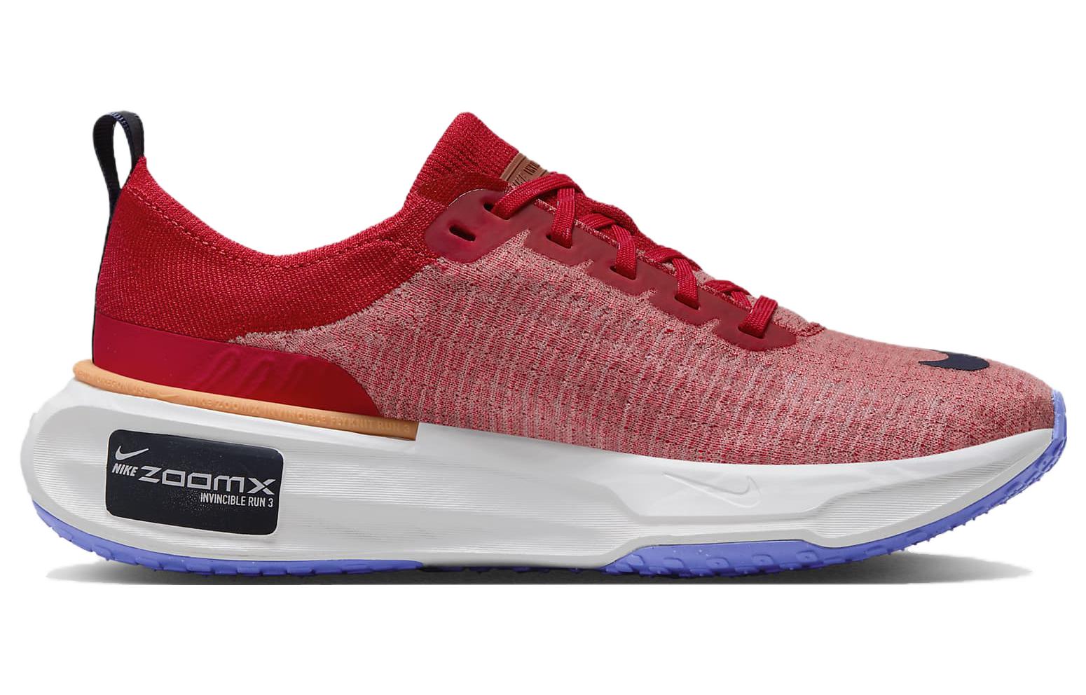 Order 耐吉 Invincible Run 3 舒適百搭 減震耐磨 低幫 跑步鞋 男款 紅色