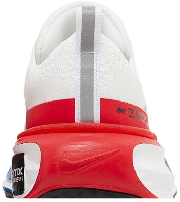Nike ZoomX Invincible 3 'White Photo Blue Red' FJ3889-100 Sizing Nike ZoomX Invincible 3 'White Photo Blue Red' FJ3889-100