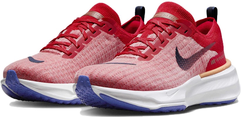 Nike ZoomX Invincible 3 Extra Wide 'University Red Blue Joy' Merah Biru. FN1187-600 Lookbook Nike ZoomX Invincible 3 Extra Wide 'University Red Blue Joy' Merah Biru. FN1187-600