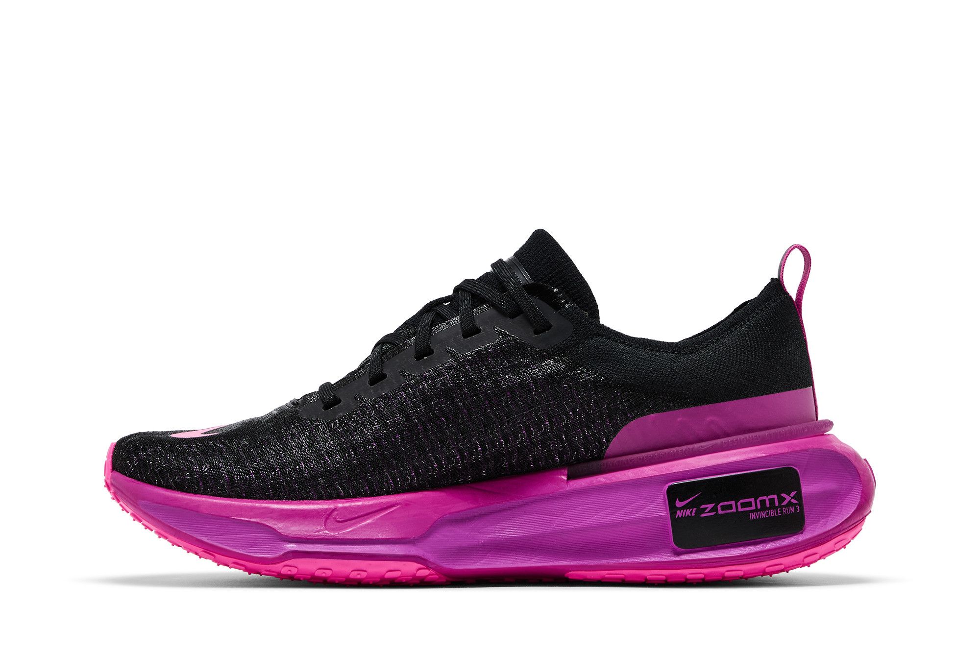 Shop 耐克ZoomX Invincible Run 3 黑色紫葡萄 DR2615-006