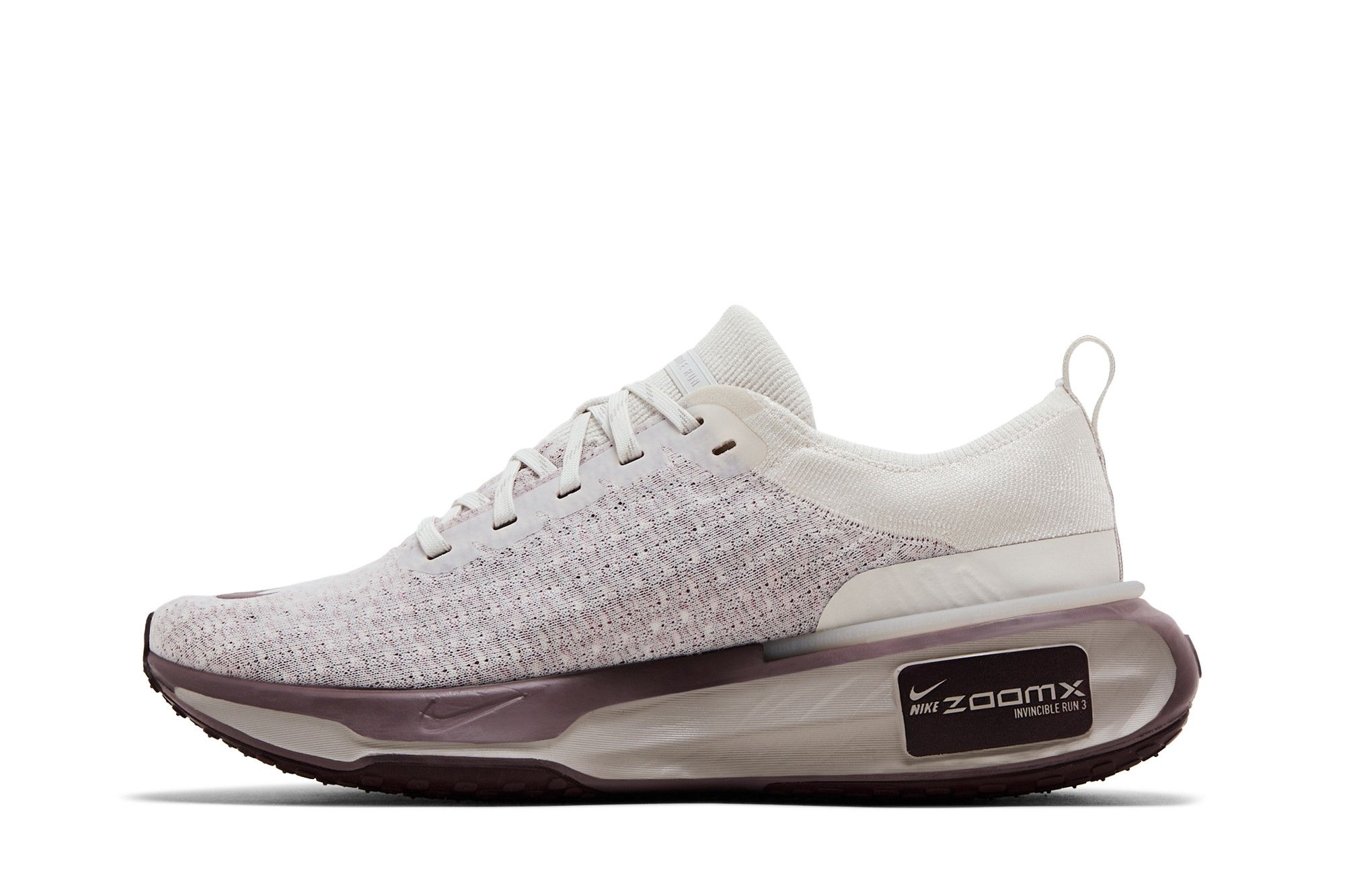 Shop Nike ZoomX Invincible Run Flyknit 3 'Phantom Burgundy Crush' Bahasa Indonesia DR2615-010