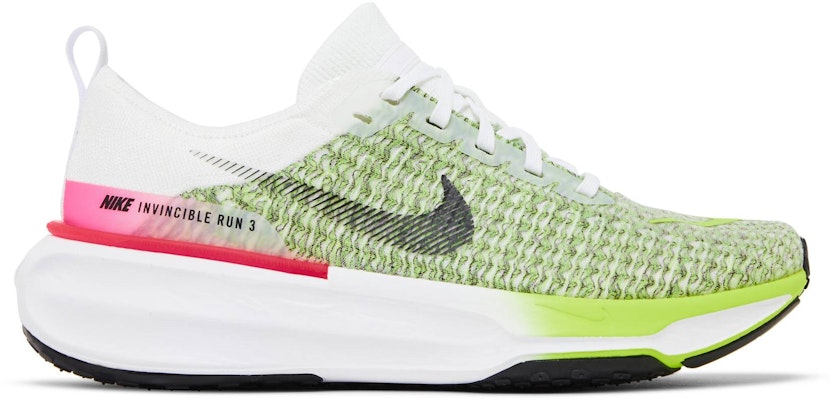 Nike ZoomX Invincible Run Flyknit 3 'White Volt Hyper Pink' FN6821-100 Buy Nike ZoomX Invincible Run Flyknit 3 'White Volt Hyper Pink' FN6821-100