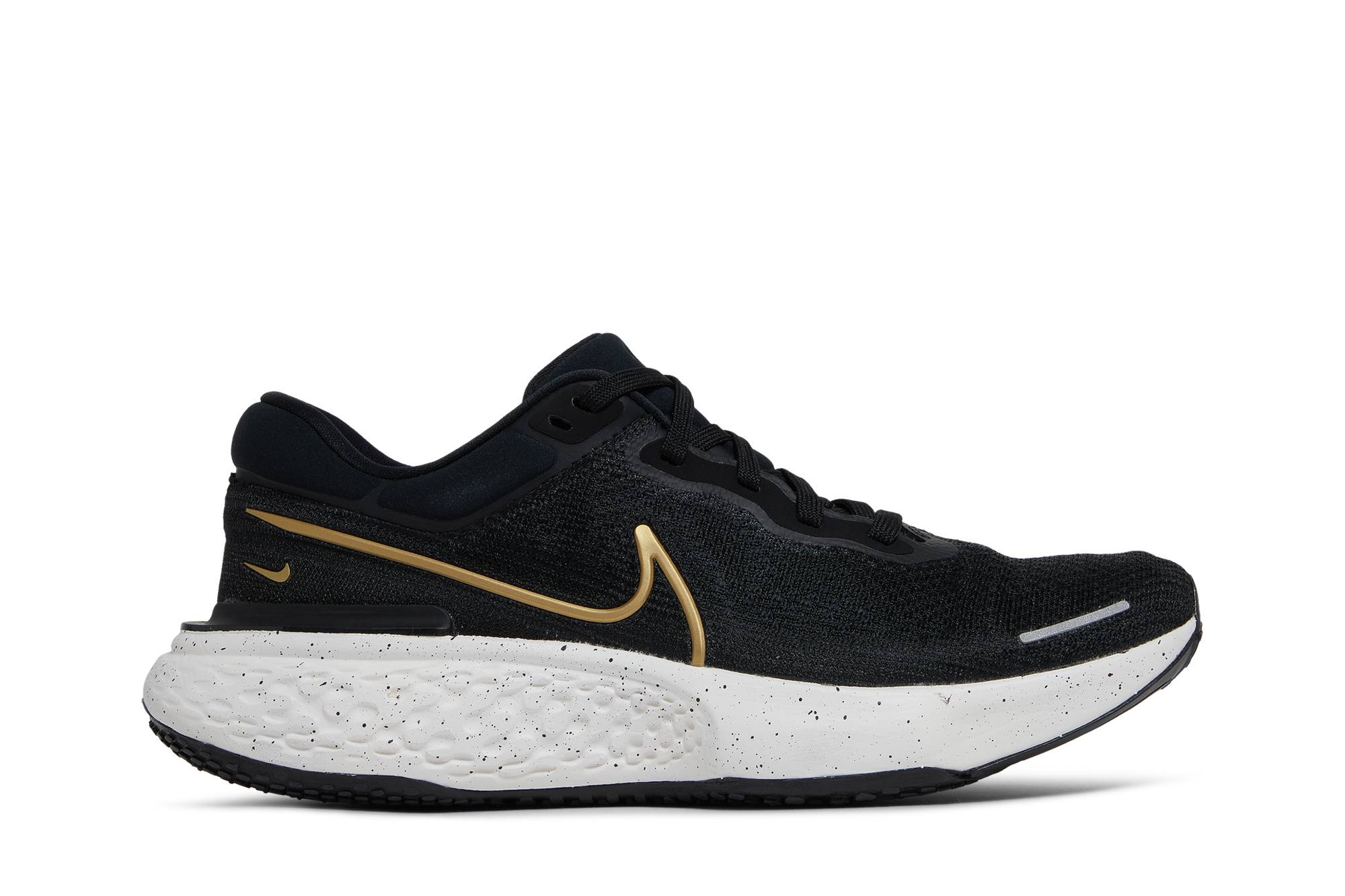 Nike ZoomX Invincible Run Flyknit 'Black Metallic Gold' CT2228-004