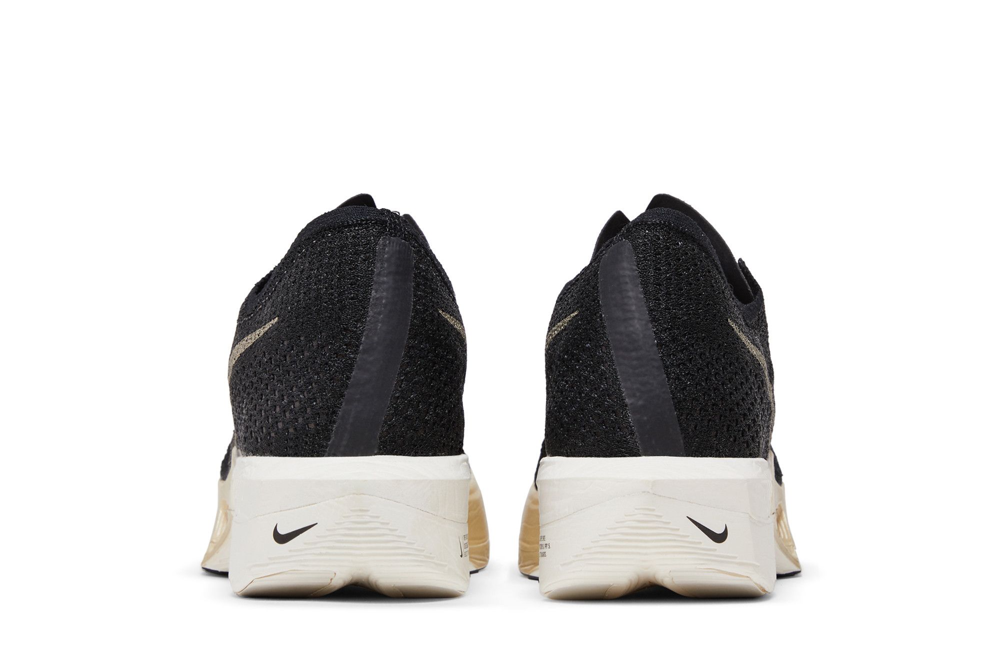 Details for Nike ZoomX VaporFly Next 3 ''Nero Oro Metallico Grain'' DV4129-001