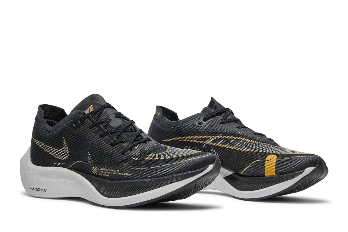 Nike ZoomX Vaporfly Next% 2 'Black Metallic Gold Coin' CU4111-001