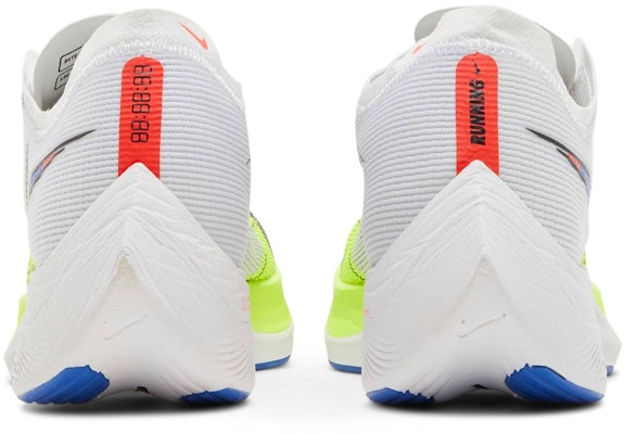Nike ZoomX Vaporfly Next% 2 'White Volt Racer Blue' CU4111-103 Details for Nike ZoomX Vaporfly Next% 2 'White Volt Racer Blue' CU4111-103