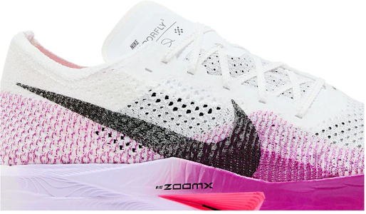 Lookbook 耐吉ZoomX VaporFly Next% 3 '白色亮紫' DV4129-104