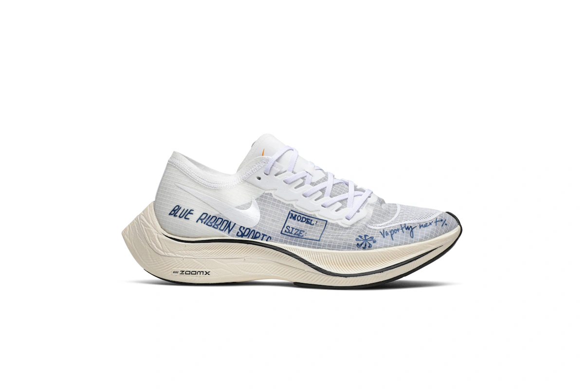 Nike ZoomX Vaporfly NEXT% 'Blue Ribbon Sports White' CU4844-100