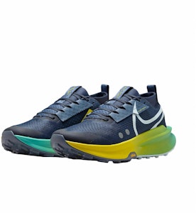 Nike ZoomX Zegama 2 'Thunder Blue Opti Yellow' Lelaki Kasut Sukan FD5190-402 Lookbook Nike ZoomX Zegama 2 'Thunder Blue Opti Yellow' Lelaki Kasut Sukan FD5190-402