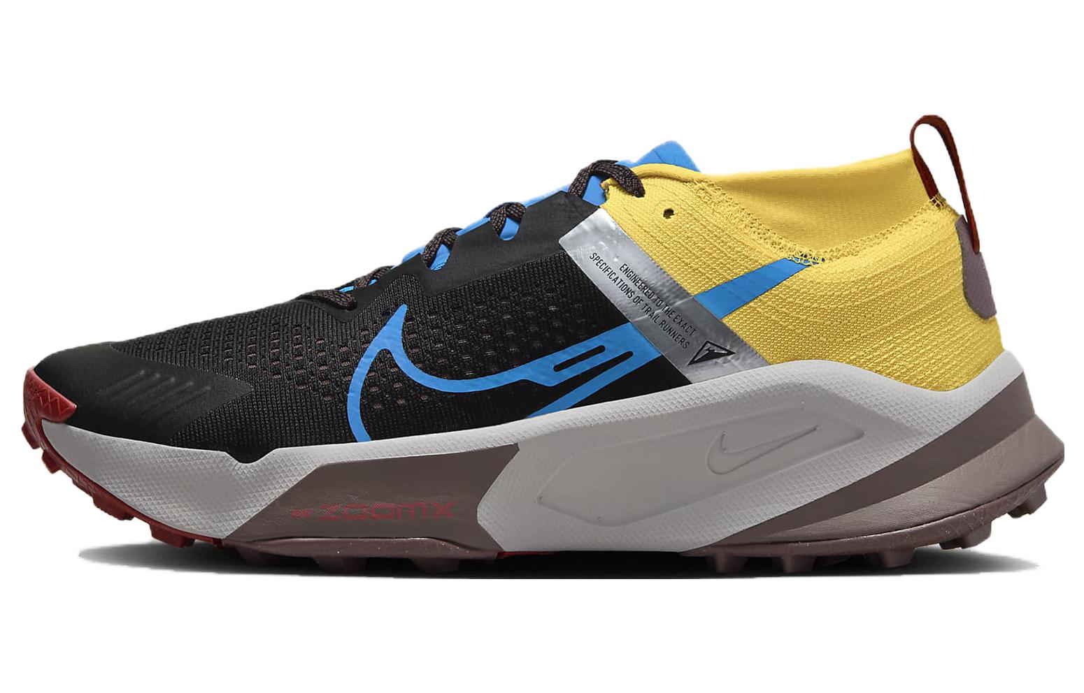 Nike ZoomX Zegama Black Vivid Sulfur Track Red Light Photo Blue DH0623-003