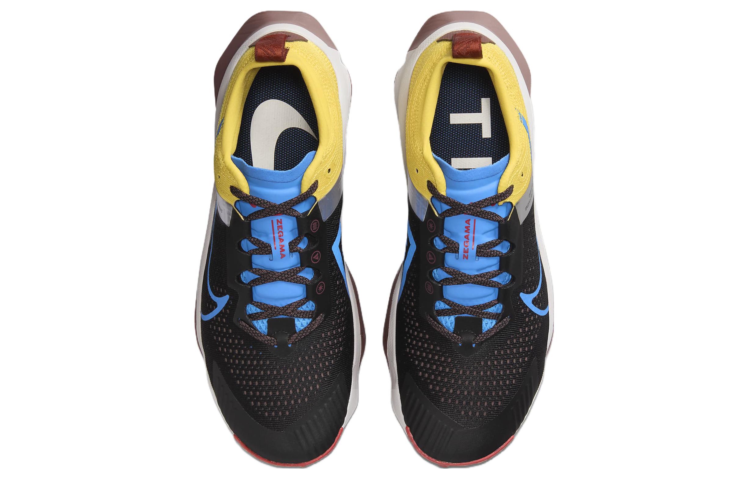 Shop Nike ZoomX Zegama Nero Zolfo Vivido Rosso Track Azzurro Chiaro Photo DH0623-003