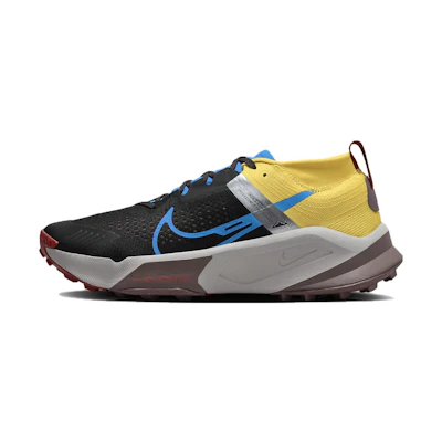 Nike ZoomX Zegama Black Vivid Sulfur Track Red Light Photo Blue