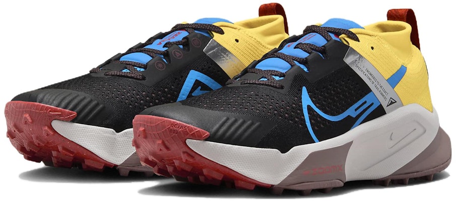 Nike ZoomX Zegama Hitam Vivid Sulfur Merah Track Biru Light Photo DH0623-003 Lookbook Nike ZoomX Zegama Hitam Vivid Sulfur Merah Track Biru Light Photo DH0623-003