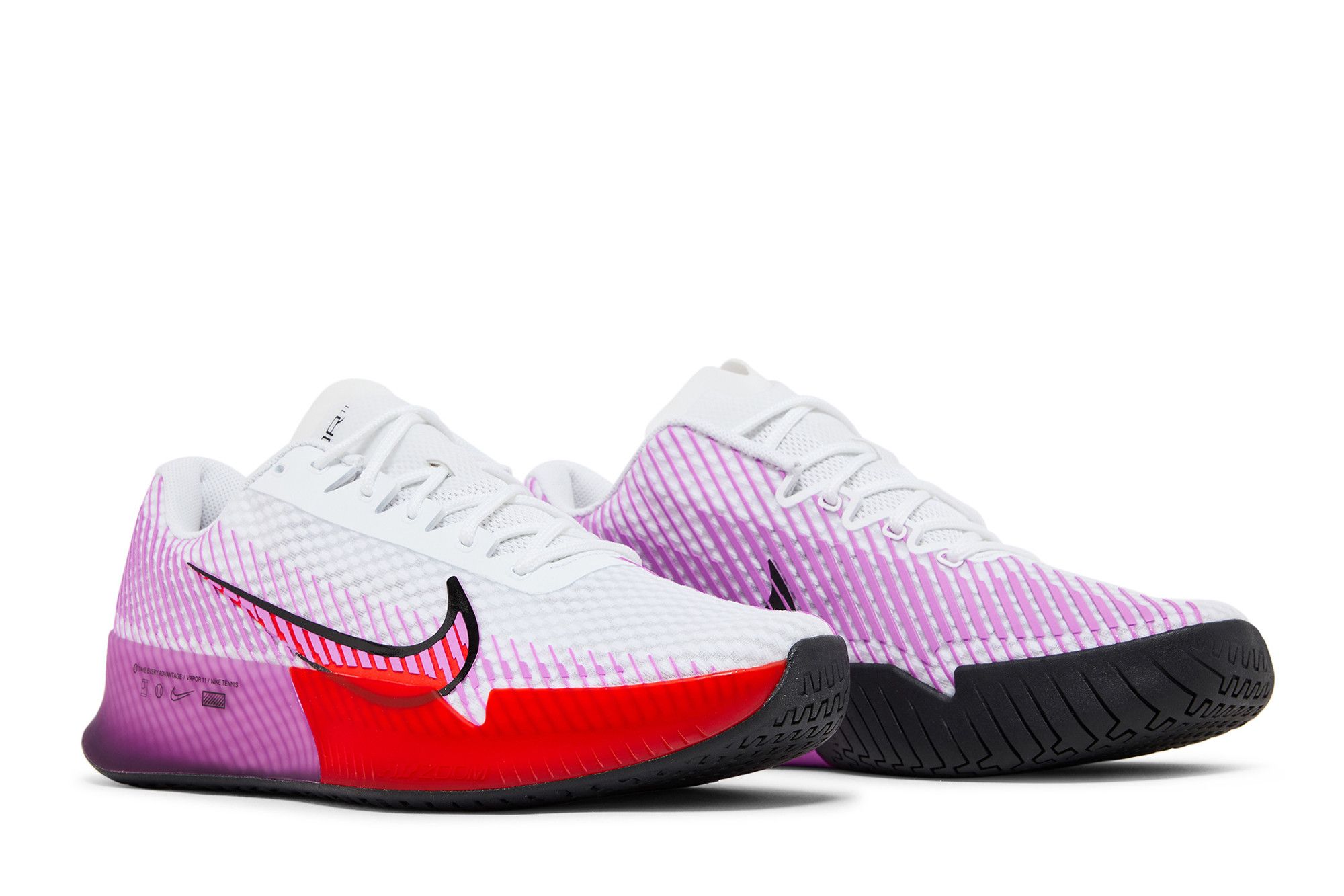 Cheap NikeCourt Air Zoom Vapor 11 ''Weiß Picante Fuchsia'' DR6966-100