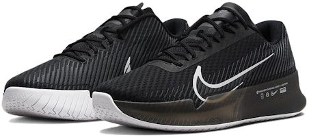 NikeCourt Air Zoom Vapor 11 HC '黑白配色' DR6966-002 Lookbook NikeCourt Air Zoom Vapor 11 HC '黑白配色' DR6966-002