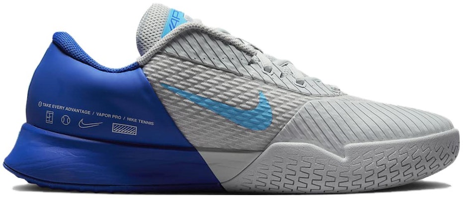 NikeCourt Air Zoom Vapor Pro 2 HC 'Photon Dust Game Royal' DR6191-002 Order NikeCourt Air Zoom Vapor Pro 2 HC 'Photon Dust Game Royal' DR6191-002
