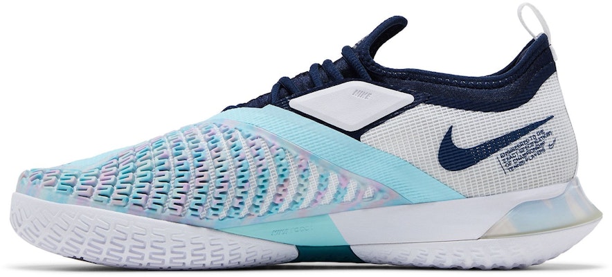 NikeCourt React Vapor NXT 'White Midnight Navy' CV0724-102 Lookbook NikeCourt React Vapor NXT 'White Midnight Navy' CV0724-102