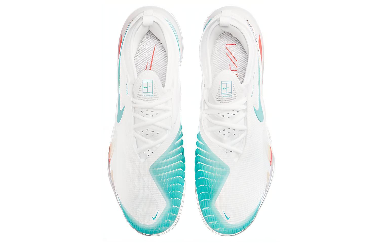 Shop NikeCourt React Vapor NXT 'Blanco Teal Lavado Rojo' CV0724-136