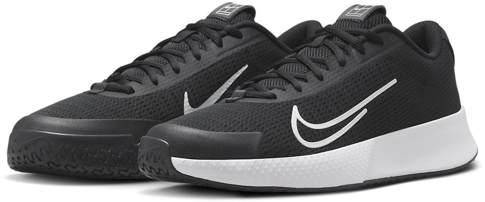 NikeCourt Vapor Lite 2 HC 'Hitam Putih' DV2018-001 Lookbook NikeCourt Vapor Lite 2 HC 'Hitam Putih' DV2018-001