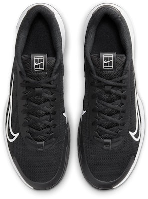 NikeCourt Vapor Lite 2 HC 'Hitam Putih' DV2018-001 Shop NikeCourt Vapor Lite 2 HC 'Hitam Putih' DV2018-001