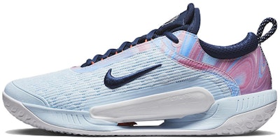 NikeCourt Zoom NXT 'Glacier Blue Team Orange' DH0219-401 NikeCourt Zoom NXT 'Glacier Blue Team Orange' DH0219-401