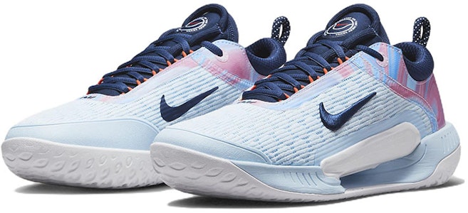 NikeCourt Zoom NXT 'Biru Glasier Jingga Pasukan' DH0219-401 Lookbook NikeCourt Zoom NXT 'Biru Glasier Jingga Pasukan' DH0219-401