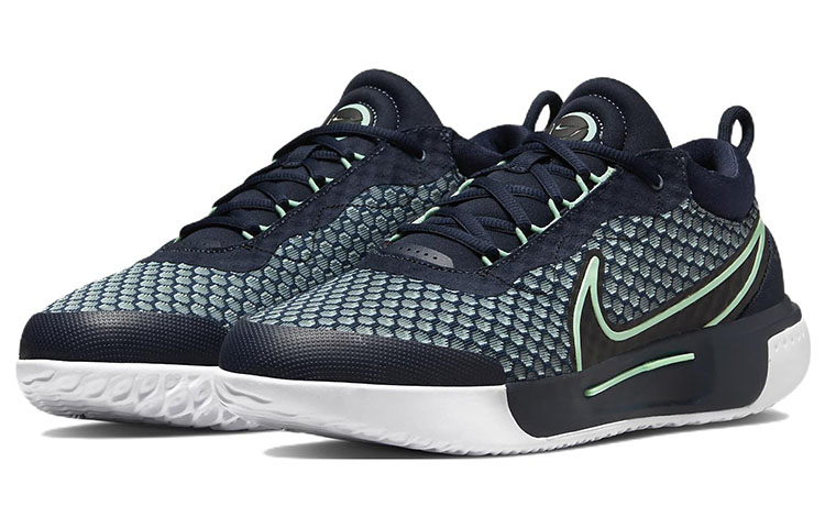 Lookbook NikeCourt Zoom Pro '黑曜石薄荷泡沫' DH0618-410