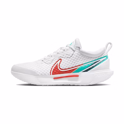 NikeCourt Zoom Pro 'White Washed Teal Red'