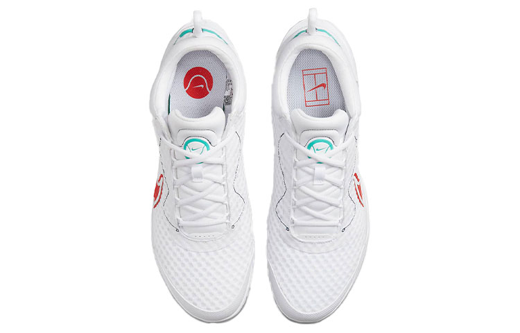 Shop NikeCourt Zoom Pro '白色水洗藍紅色' DH0618-136